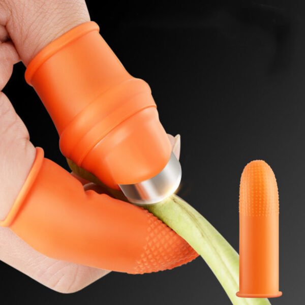 Finger Cutter Silicone | Knife Protector | Vegetable Cutter - Image 2