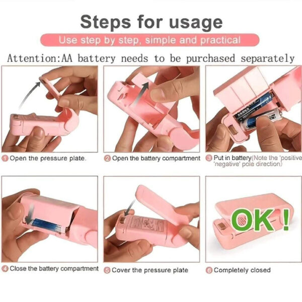 Portable Mini Heat Bag Sealing Machine - Image 2