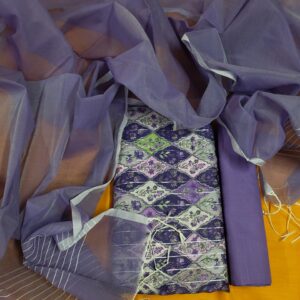 Digital Print  Unstitch 3 Pieces