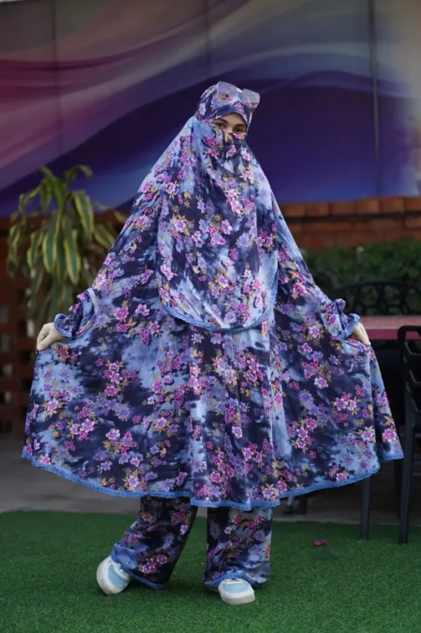 Khimar & Plazu Set