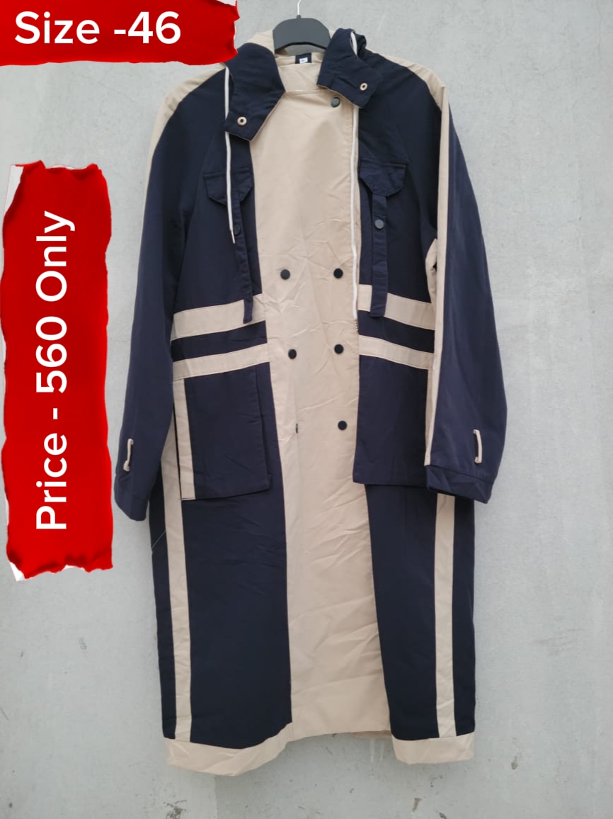 Ladies Overcoat 46 Size