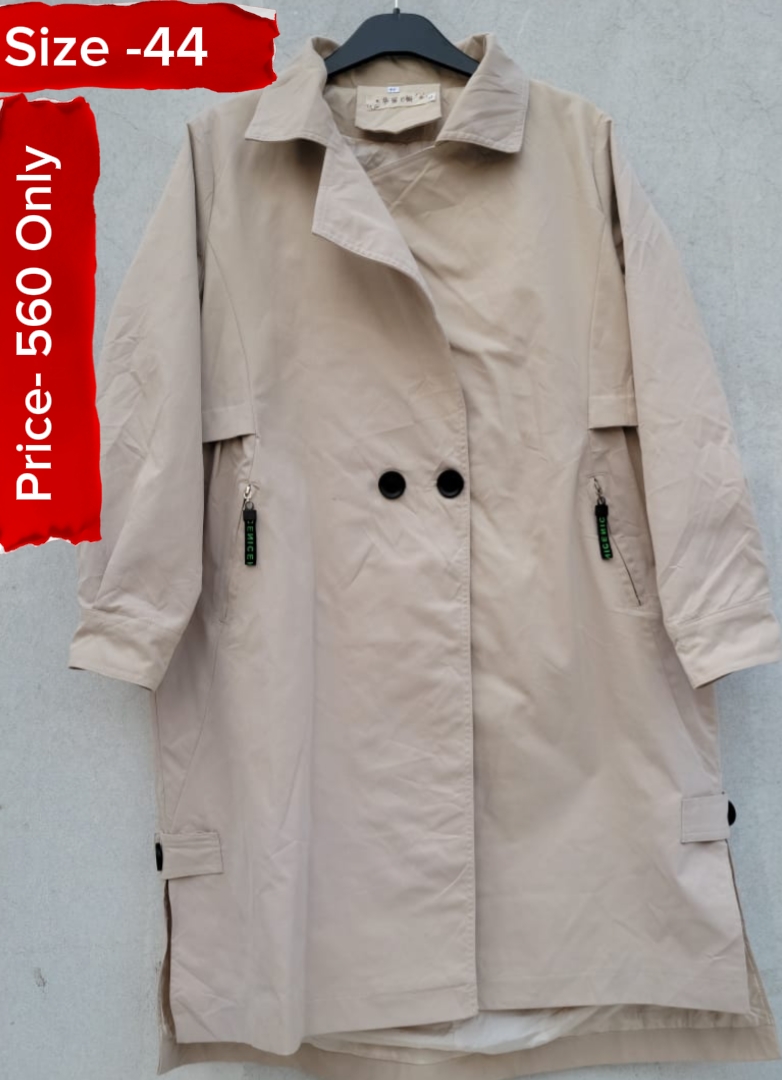 Ladies Overcoat 44 Size