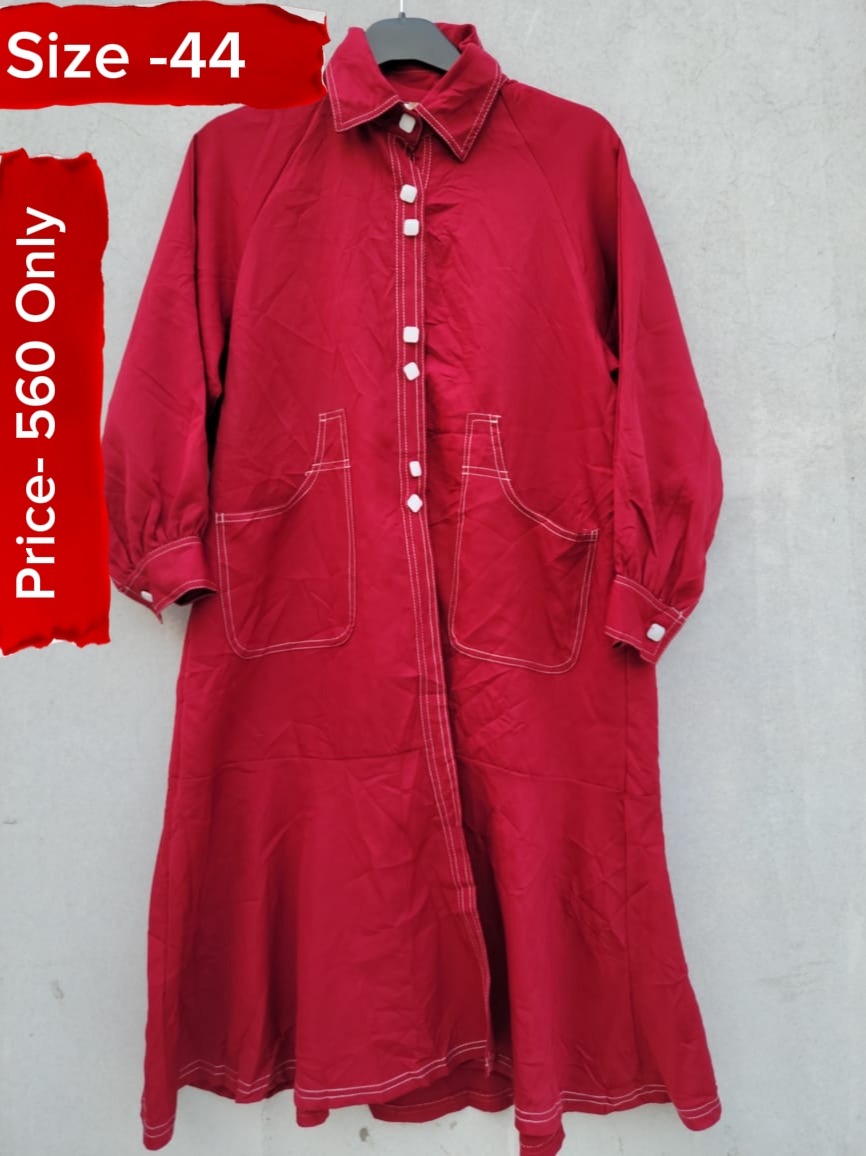 Ladies Overcoat 44 Size