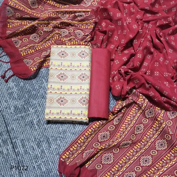 Print Orna Three Piece