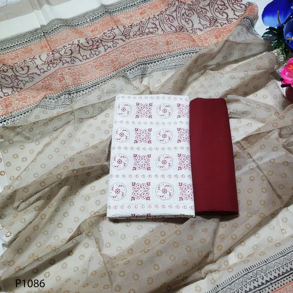 Print Orna Three Piece