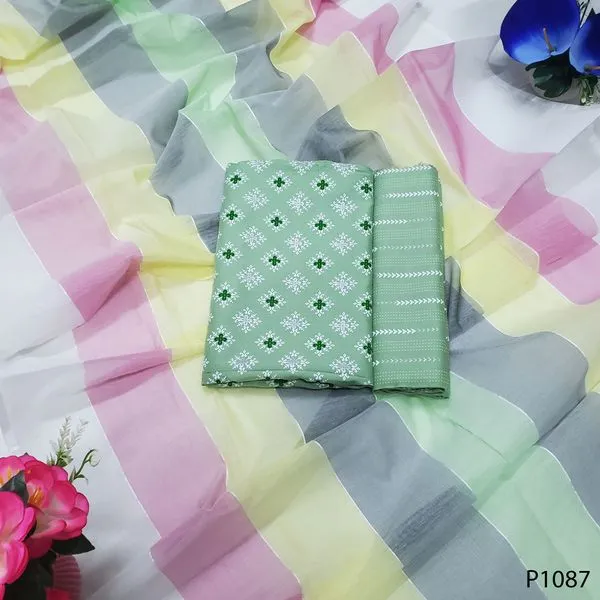 Print Orna Three Piece